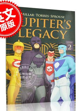 现货 朱庇特传奇 vol2 英文原版 Jupiter's Legacy, Volume 2网飞同名剧集原作漫画