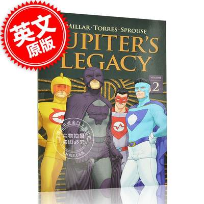 现货 朱庇特传奇 vol2 英文原版 Jupiter's Legacy, Volume 2网飞同名剧集原作漫画