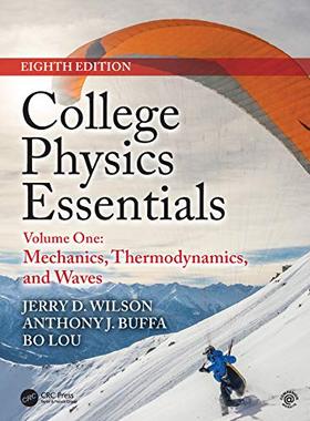 预售 按需印刷 College Physics Essentials, Eighth Edition