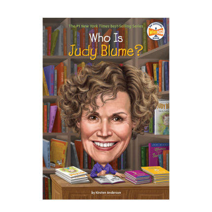 现货 Who Is Judy Blume? 英语原版 朱迪·布鲁姆是谁？中小学生读物 名人传记系列 中图