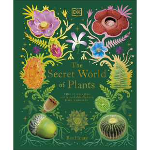 植物百科图鉴 Secret Plants The 秘密世界 精装 World 植物 英文原版