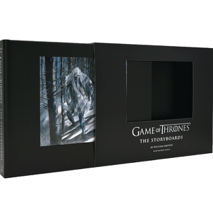 现货 冰与火之歌权力的游戏分镜头脚本设计 影视艺术画册设定集 Game of Thrones: The Storyboards 故事板 权游8 精装 乔治马丁