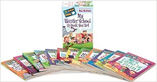 Set Weirder School Book 进口儿童故事书 疯狂学校12册套装 英文原版 现货 Box Books