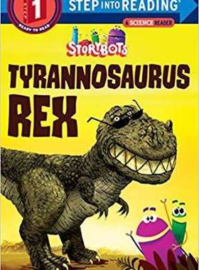 现货 Step into Reading Step 1 Tyrannosaurus Rex 兰登阅读进阶1雷克斯霸王龙 英文原版 儿童绘本 分级阅读 Storybots
