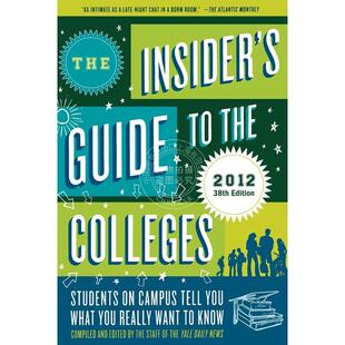预售 预售  The Insiders Guide to the Colleges
