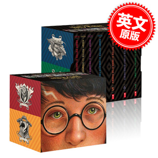 套装 JK罗琳 Edition Potter Harry 英文原版 Special Boxed Scholastic Books Set 学乐出品 哈利波特20周年纪念版 现货