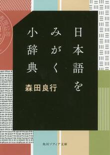 现货 进口日文 文库 词典 日本語をみがく小辞典 森田良行 语言学习