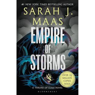 现货 玻璃王座5 风暴帝国 莎拉·J·马斯 Sarah J. Maas 奇幻小说 英文原版 Empire of Storms