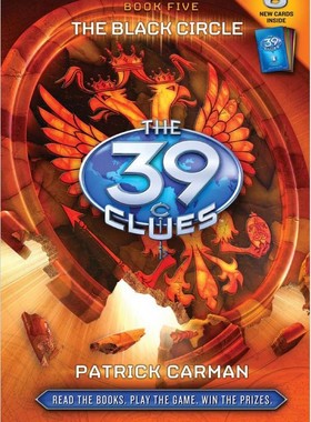 现货 英文 39 Clues 5 The Black Circle With 6 Game Cards 儿童推理