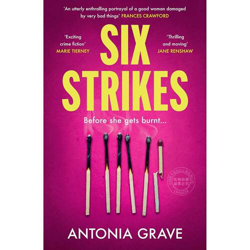 六次警告 Antonia Grave 惊悚悬疑小说 英文原版 Six Strikes