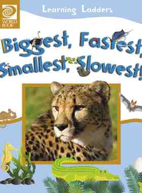 预售 按需印刷 Biggest  Fastest  Smallest  Slowest 大，快，小，慢!(学习梯子第三册)  Echo González 英文原版