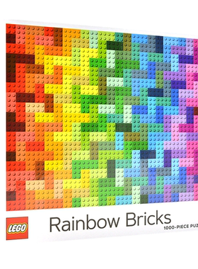 现货 乐高彩虹拼图 Lego Rainbow Bricks Puzzle