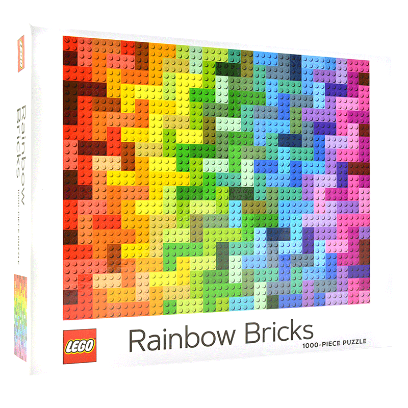 现货 乐高彩虹拼图 Lego Rainbow Bricks Puzzle