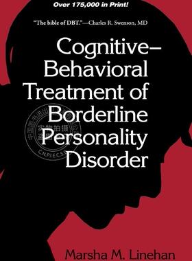 【预售 按需印刷】 Cognitive-Behavioral Treatment of Borderline Personality Disorder