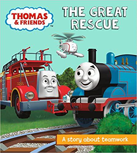 现货 Thomas & Friends: The Great Rescue: A Story About Teamwork 英文原版 托马斯和他的伙伴们 进口儿童故事书