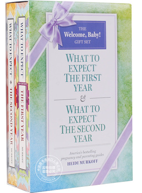 现货 家庭育儿宝典 合集 英文原版 The Welcome, Baby! Gift Set 欢迎来到这世界 我的孩子 进口图书