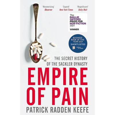 预售 疼痛帝国:萨克勒家族秘史 帕特里克·拉登·基夫 社科 英文原版 Empire of Pain