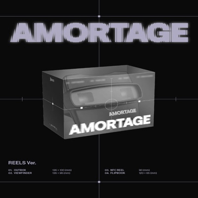 【中图音像】Jisoo / Mini Album [Amortage] (Reels Ver.)