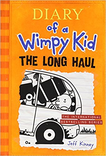 现货 小屁孩日记 9 第九册 长途旅行 英文原版 Diary of a Wimpy Kid 9: The Long Haul 杰夫·金尼 Jeff Kinney 漫画 儿童文学
