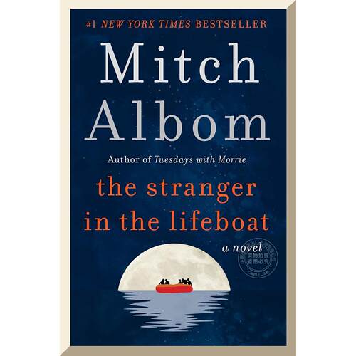 救生艇上的陌生人 英文悬疑小说 Mitch Albom 米奇·阿尔博姆 相约星期二作者 英文原版 The Stranger in the Lifeboat: A Profoun