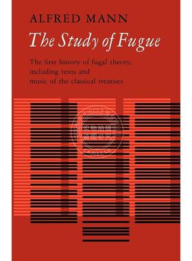 预售 按需印刷  The Study of Fugue