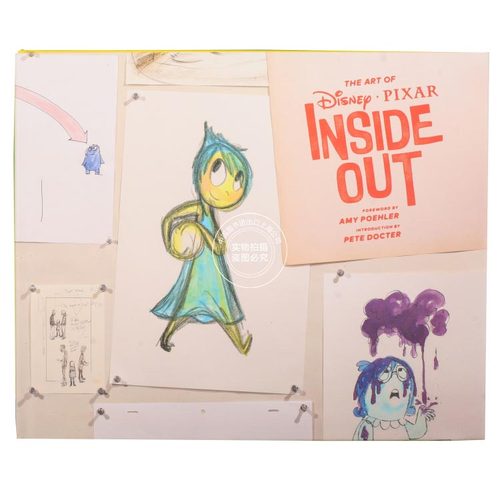 现货 英文原版 Art of Inside Out 头脑特工队原画设定集 奥斯卡