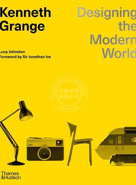 肯尼思?格兰奇：设计现代世界 平面设计 艺术画集 Thames & Hudson出版社 英文原版 KENNETH GRANGE: DESIGNING THE MODERN WORLD