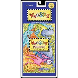 现货 英文原版 Wee Sing Dinosaurs (附 CD)欧美经典儿歌：恐龙时代