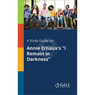 Ernaux 按需印刷 for 预售 Study Remain Darkness" Guide "I Annie