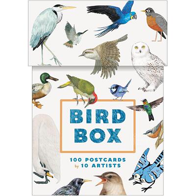 鸟盒：10位艺术家创作的100张明信片 英文原版 Bird Box: 100 Postcards by 10 Artists
