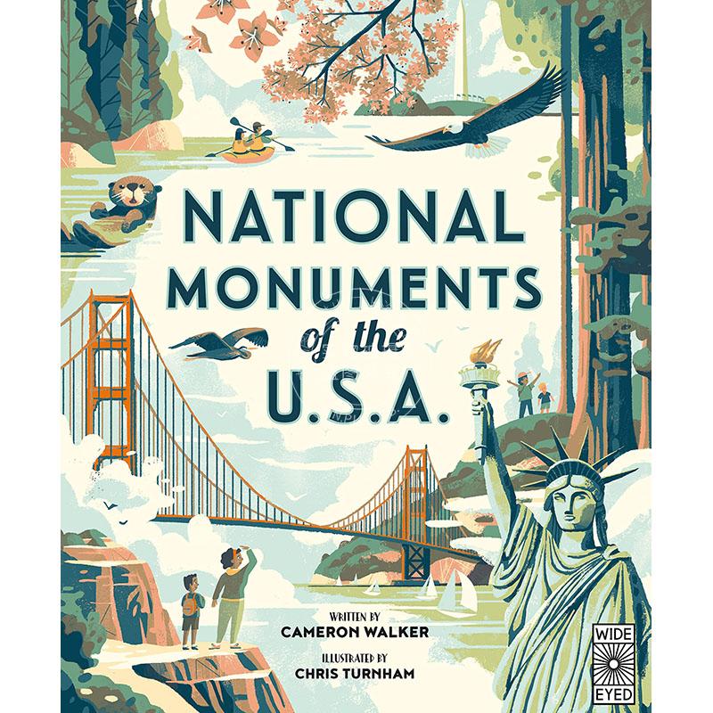 现货 美国国家纪念碑 儿童绘本故事书 英文原版 National Monuments of the USA