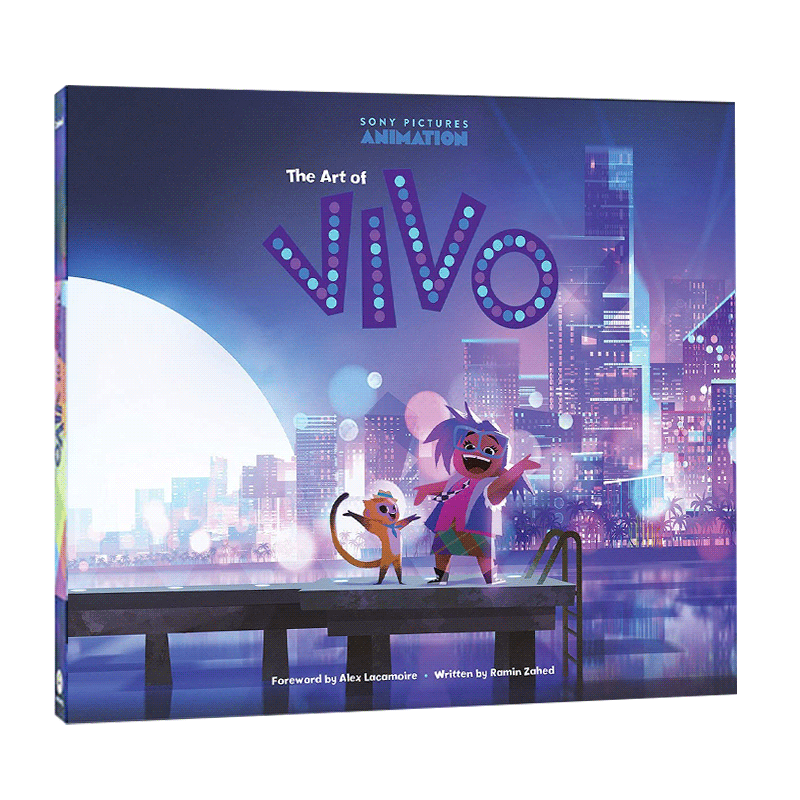 蜜熊的音乐奇旅电影艺术设定集  英文原版 The Art of VIVO 疯狂原始人导演柯克·德·米科
