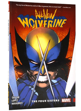 现货 金刚狼 四姐妹 英文原版 All-New Wolverine Vol.漫威 漫画 X-23 金刚狼3 劳拉·金尼