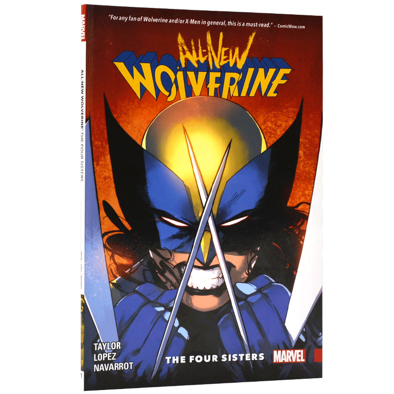 现货 金刚狼 四姐妹 英文原版 All-New Wolverine Vol.漫威 漫画 X-23 金刚狼3 劳拉·金尼