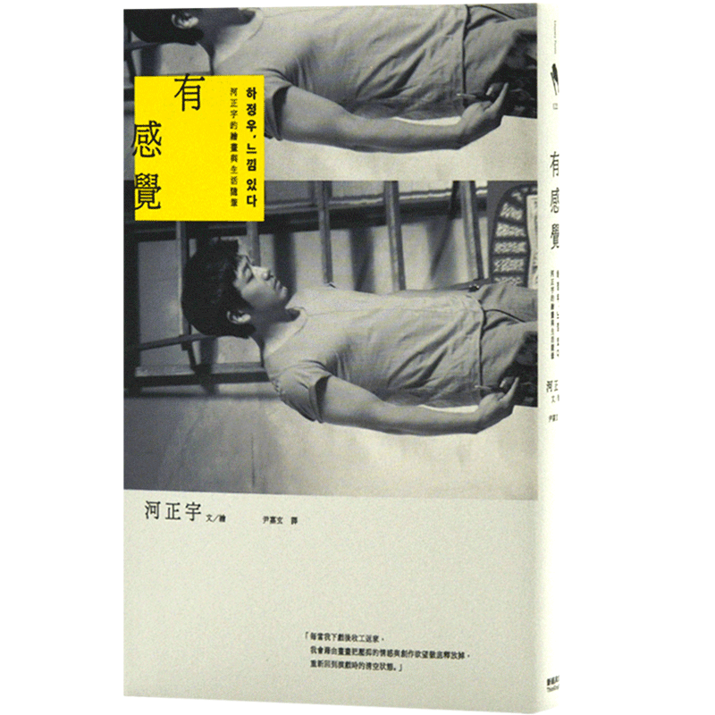 现货 有感觉 河正宇的绘画与生活随笔 港台 关于艺术 人生 爱情 梦想 友谊的随笔 韩国作品 繁体中文