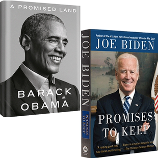 预售 奥巴马+拜登传记套装 英文原版