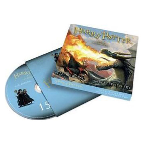 现货 哈利波特与火焰杯有声读物 17CD 英文原版 Harry Potter and the Goblet of Fire 斯蒂芬·弗雷 Stephen Fry 配音演绎