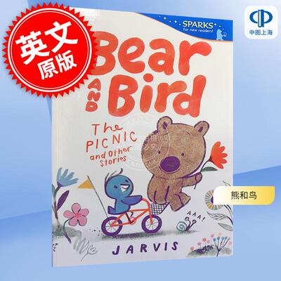 熊和鸟 野餐及其他故事 儿童绘本故事书 Jarvis 英文原版 Bear and Bird: The Picnic and Other Stories 5-9岁