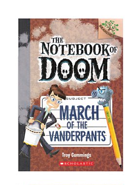 现货 大树Branches 毁灭日记 #12：奇怪的范德比斯 英文原版 MARCH OF THE VANDERPANTS PBK
