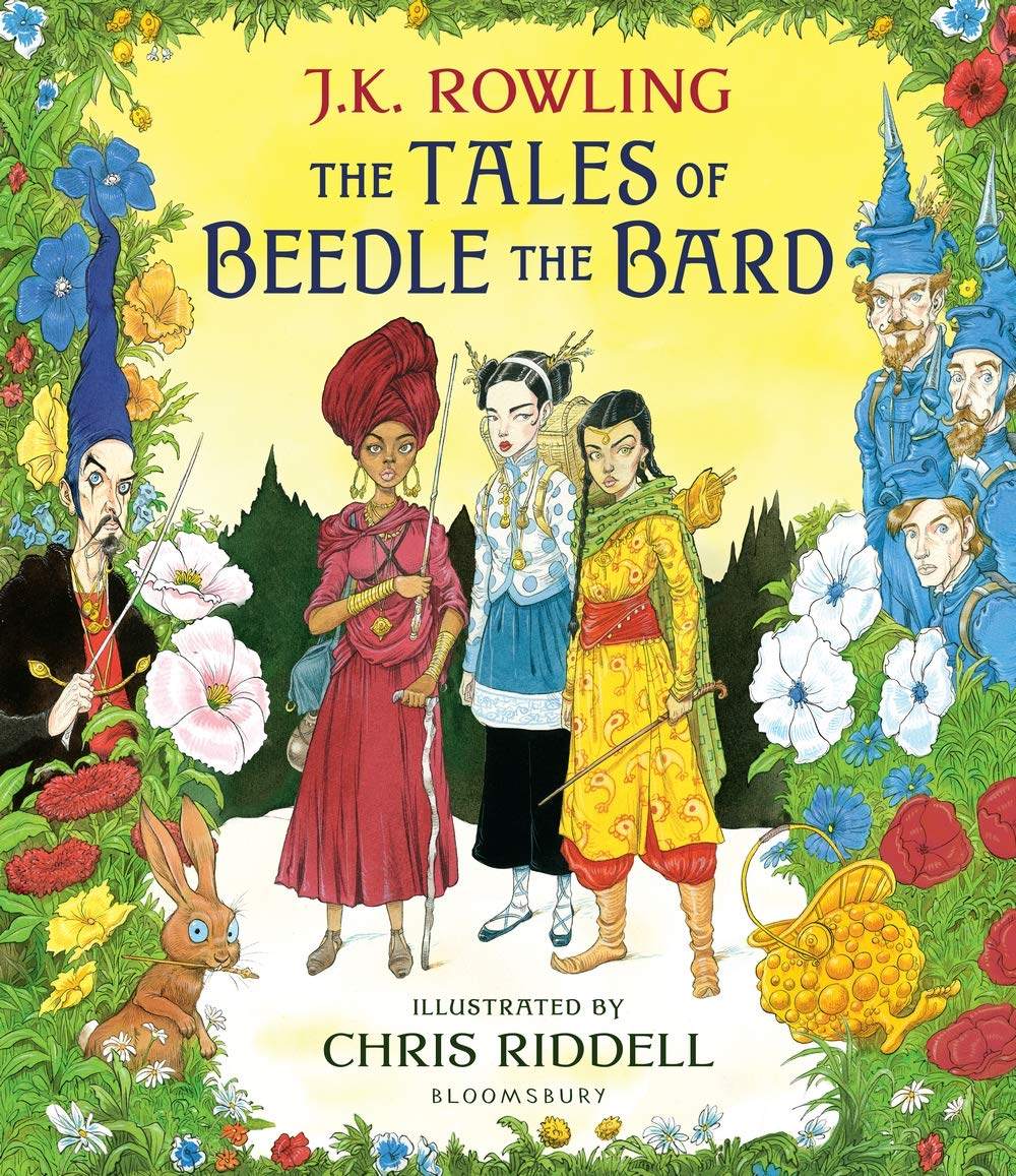 现货 哈利波特 诗翁彼豆故事集精装插图插画版 英文原版 Tales of Beedle the Bard illustrated edition JK罗琳 Harry Potter中图