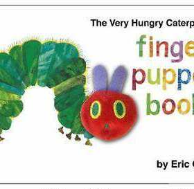 现货 The Very Hungry Catterpillers Finger Puppet Book 英文原版 好饿的毛毛虫 手指洞洞书 儿童英语启蒙 艾瑞克卡尔绘本 中图