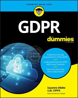 【预售 按需印刷】 GDPR For Dummies P