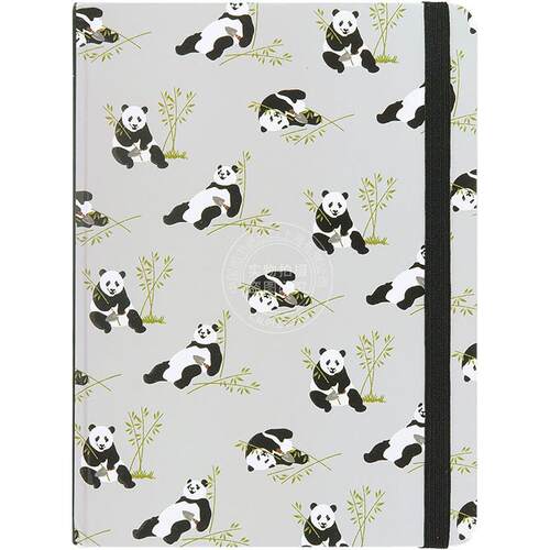 熊猫日记本 文创周边 Peter Pauper Press 英文原版 Pandas Journal