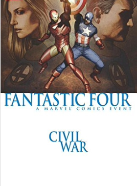 现货 英文原版 漫威漫画Civil War: Fantastic Four (new Printing) 内战:神奇四侠 新印刷版 Marvel Comics