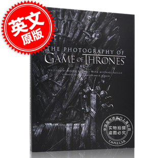 英文原版 George 精装 Photography The Thrones 乔治马丁 现货 Game 游戏摄影画册艺术设定集 冰与火之歌权力 Martin