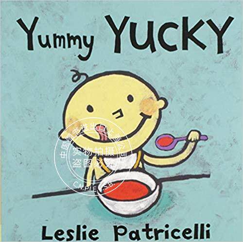现货 yummy yucky (leslie patricelli board books) 英文原版 儿童