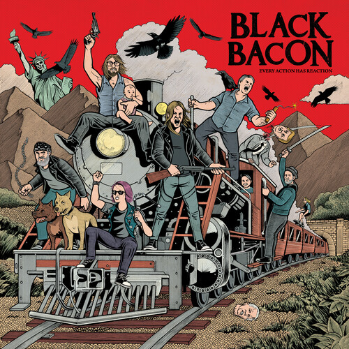 Black Bacon - Every Action Has Reaction(绿胶)1LP