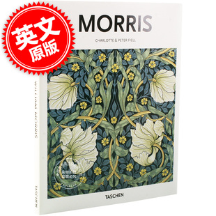 塔森 Morris 19世纪英国设计师 工艺美术运动 艺术设计作品集 William 威廉·莫里斯 精装 现货 Taschen 英文原版