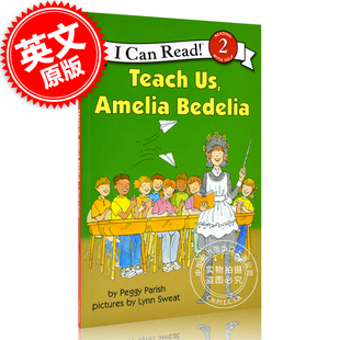 现货 An I Can Read系列 英文原版 Teach Us, Amelia Bedelia 教我们吧,阿梅利亚贝迪莱尔 阅读**阶 进口儿童绘本读物