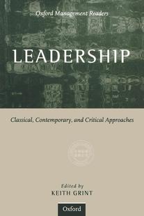 经典 预售 Readers 当代和批判方法 Grint Oxford Keith 按需印刷 英文原版 Management 牛津管理读本 领导力